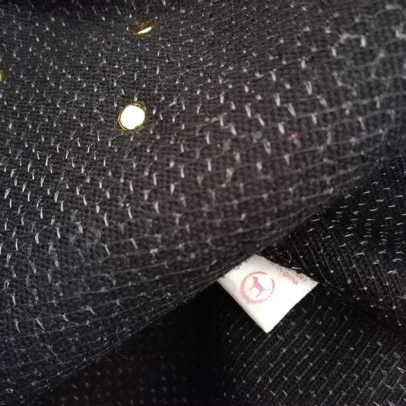 VS PINK Bling Stripe Tote Bag Logo Patch sequins - Picture 6 of 10